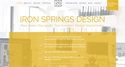 Desktop Screenshot of ironspringsdesign.com